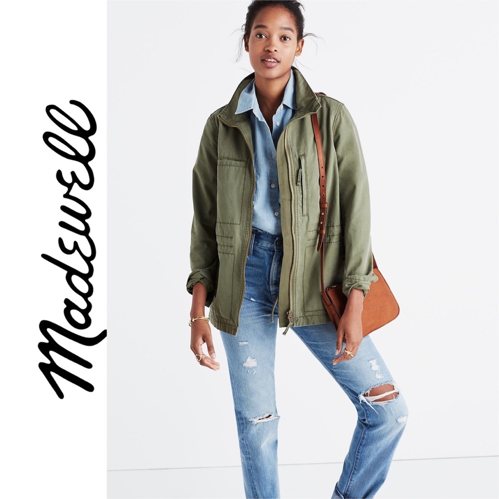 Madewell Fleet Jacket Style C3394 Size Medium EUC